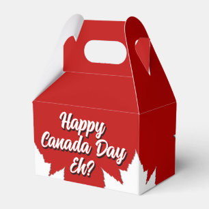 Kanada-Tag Geschenkbox Personalisierte Kanada-Tüte Geschenkschachtel