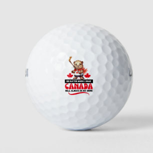 Kanada-Tag Golfball