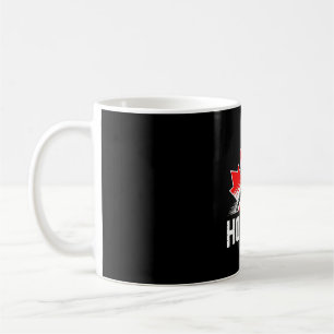 Kanada-Tag Hockey patriotisch Ahornblatt kanadisch Kaffeetasse