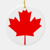 Kanada-Tag Keramik Ornament (Hinten)