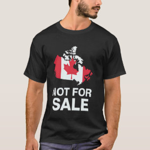 Kanada-Tag Nicht zu verkaufen Kanadische Flagge St T-Shirt