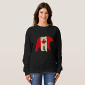 Kanada-Tag Sweatshirt (Vorne ganz)