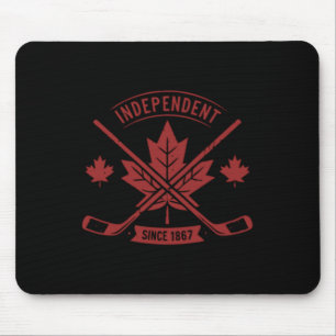 Kanada Tag - unabhängig seit 1867 - Clic Kanada Mousepad