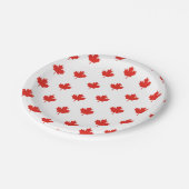 Kanada-Tagespapier-Teller Pappteller (Schrägansicht)