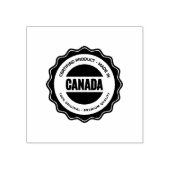KANADA Text Premium Professionelles Werkzeug Kaffe Gummistempel (Prägung)