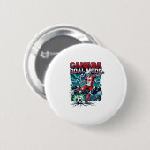 Kanada-Tor-Modus-Skelett-Stürmer-Nationen-Dynamisc Button (Vorne & Hinten)