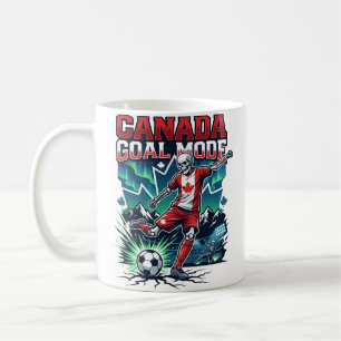 Kanada-Tor-Modus-Skelett-Stürmer-Nationen-Dynamisc Kaffeetasse