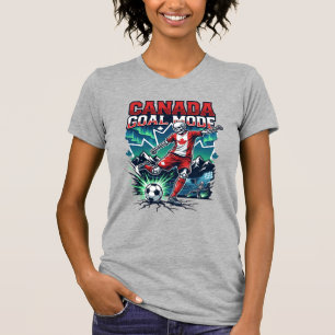 Kanada-Tor-Modus-Skelett-Stürmer-Nationen-Dynamisc T-Shirt