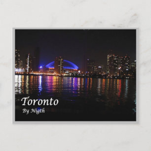 Kanada - Toronto by Night - Postkarte