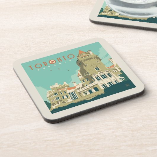 Kanada | Toronto, Casa Loma Getränkeuntersetzer (Linke Seite)