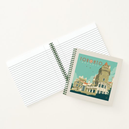 Kanada | Toronto, Casa Loma Notizblock (Innenseite)