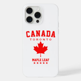 Kanada Toronto Maple Leaf Retro Patriotisch iPhone 15 Pro Max Hülle