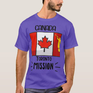 Kanada Toronto Mormon LDS Mission Missionar T-Shirt