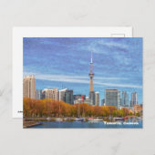 Kanada, Toronto Skyline, CN Tower Postkarte (Vorne/Hinten)