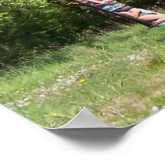 KANADA, Totem Poles, Vancouver, BC Poster (Ecke)