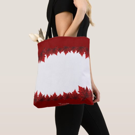 Kanada Tragetaschen Custom Canada Mapsleaf Bags Tasche (Von Nahem)