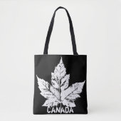 Kanada Tragetaschen Retro Canada Mapsleaf Bags Tasche (Vorderseite)