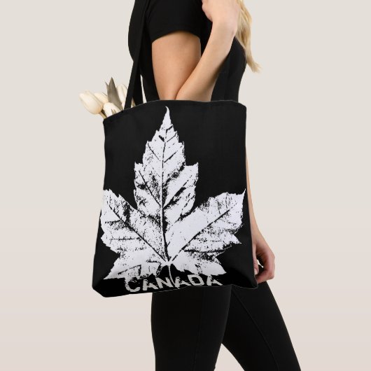 Kanada Tragetaschen Retro Canada Mapsleaf Bags Tasche (Von Nahem)