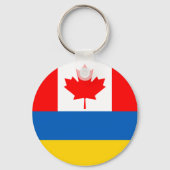 Kanada Ukraine Schlüsselanhänger (Vorderseite)
