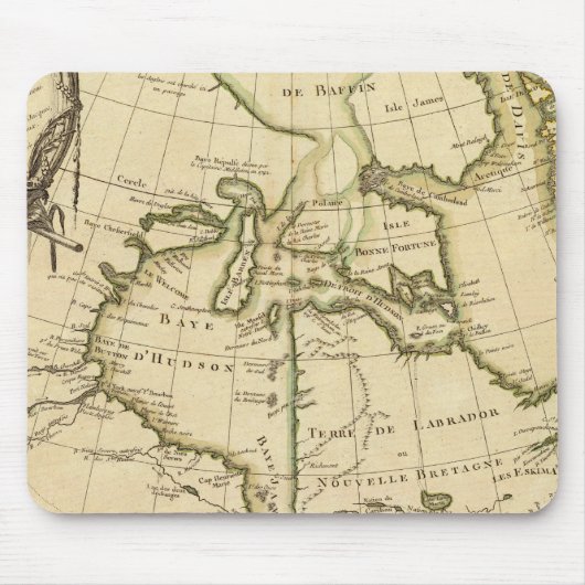 Kanada und Grönland Mousepad (Vorne)