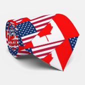 Kanada und USA, Kreuzungen Krawatte (Gerollt)