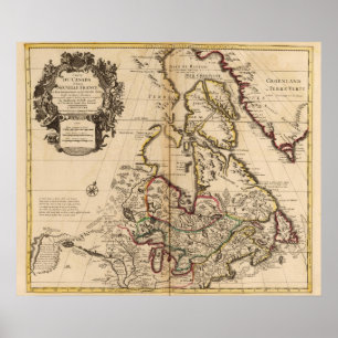 Kanada und Vereinigte Staaten Poster