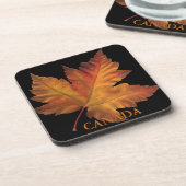 Kanada Untersetzer Custom Canada Mapfelseil Leaf U (Linke Seite)