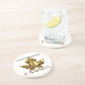 Kanada Untersetzer Gold Canada Team Untersetzer (Seite)