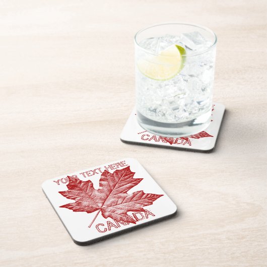 Kanada Untersetzer Retro Custom Canada Untersetzer (Rechte Seite)