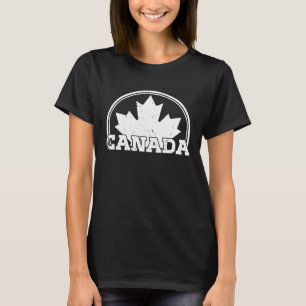 Kanada USA Amerika Hockey Kanadisch Ahornblatt 1 T-Shirt