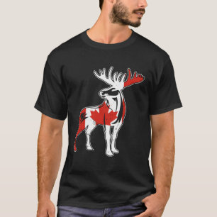 Kanada USA Amerika Hockey Kanadisch Ahornblatt 3 T-Shirt