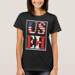 Kanada USA EH USA - Ahornblättrige Flagge der kana T-Shirt