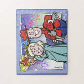 Kanada USA Freundschaft Puzzle (Vertikal)