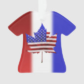 Kanada USA Ornament USA Kanada Souvenir Puck (Vorderseite)