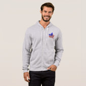 Kanada USA Souvenir Hoodie Jacket (Vorne ganz)