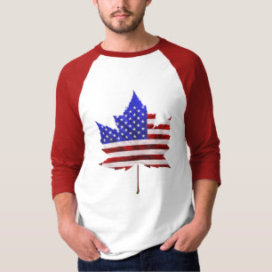 Kanada USA Souvenir Jersey Shirt - Männer