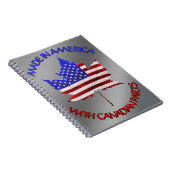 Kanada USA Souvenir Notebook / Sketchpad Notizblock (Rechte Seite)