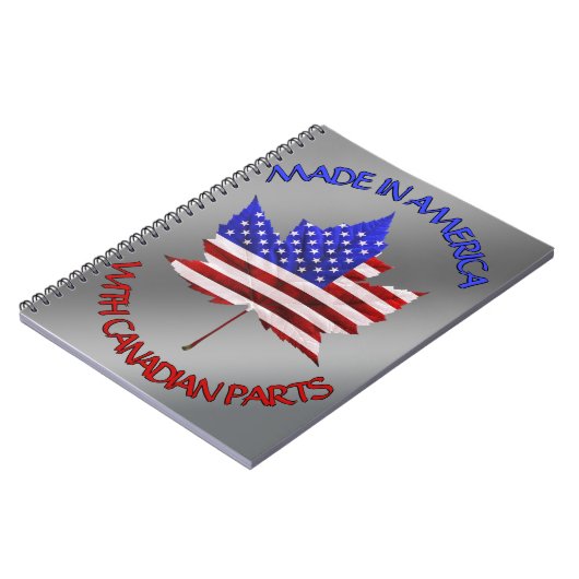Kanada USA Souvenir Notebook / Sketchpad Notizblock (Linke Seite)