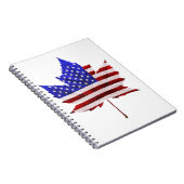 Kanada USA Souvenir Notebook / Sketchpad Notizblock (Rechte Seite)