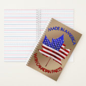 Kanada USA Souvenir Planner Notebook Personalisier Notizblock (Innen)