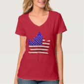 Kanada USA Souvenir T-Shirt (Vorderseite)