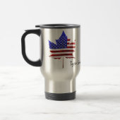 Kanada USA Tasse USA/Kanada Souvenir Travel Mug (Links)