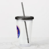 Kanada USA Tumbler US Custom Canada Souvenir Acryltrinkbecher (Links)