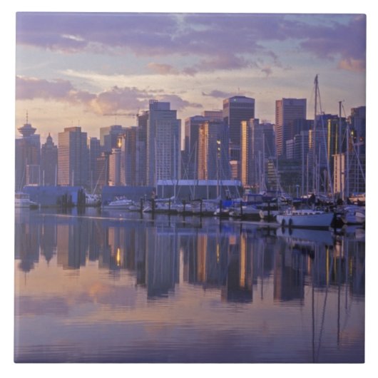 Kanada, Vancouver, British Columbia.Vancouver Fliese (Vorderseite)
