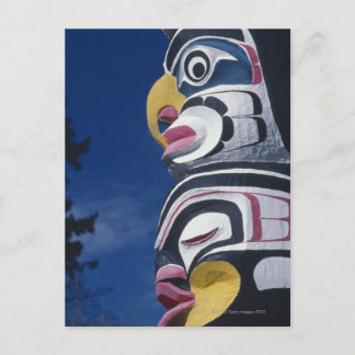 Kanada, Vancouver, Stanley Park, Totem Postkarte