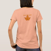 Kanada Varsity Jacket Custom Canada Team Jackets T-Shirt (Rückseite)