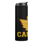 Kanada Varsity Tumbler Canada Souvenir Tumbler Thermosbecher (Nach links gedreht)
