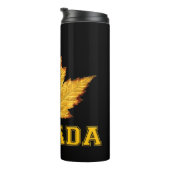 Kanada Varsity Tumbler Canada Souvenir Tumbler Thermosbecher (Nach rechts gedreht)