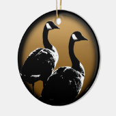 Kanada-Verzierungs-personalisierte Keramik Ornament (Links)