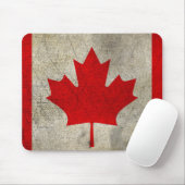 Kanada Vintage Grunge-Flagge Mousepad (Mit Mouse)